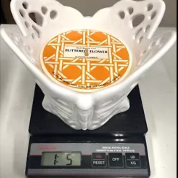 Harry Slatkin for Bath and Body Works Butterfly Flower Candle 2009 Signed - Picture 13 of 13